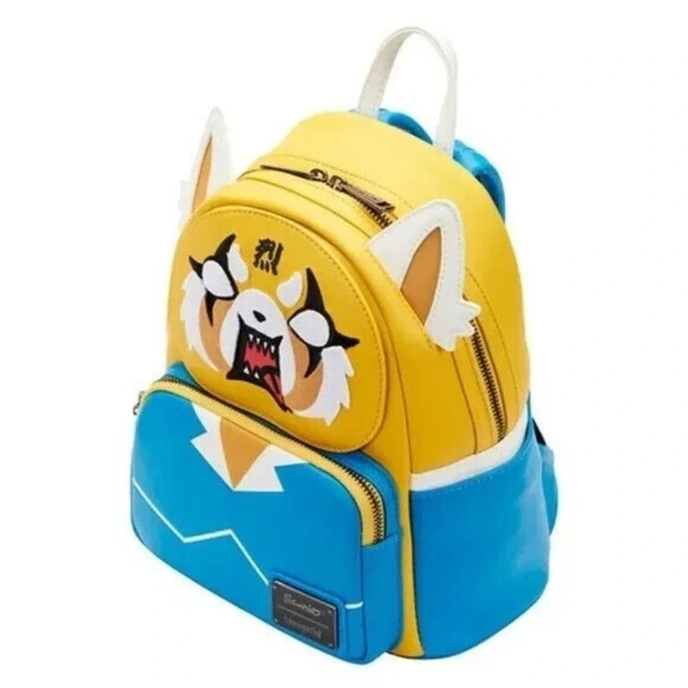 Loungefly‎ Sanrio Aggretsuko Two Face Cosplay Mini Backpack